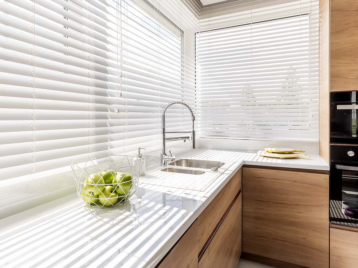 Modern kitchen and sink